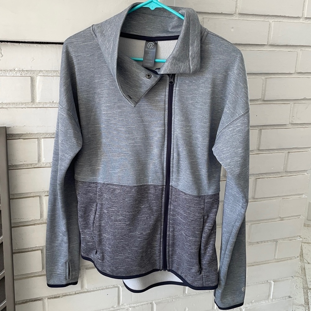Champion C9 offset zipper, high collar, zip up